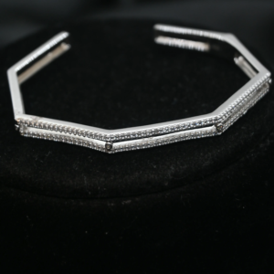 silver-chevron-cuff-bracelet